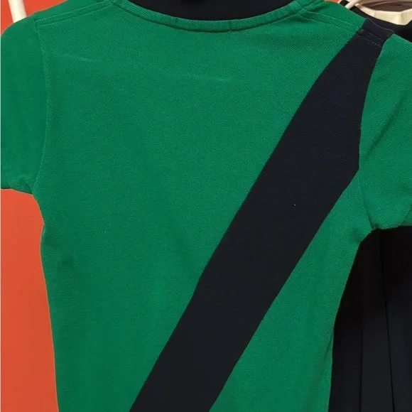 Rugby by Ralph Lauren Green and Navy Polo Shirt - Picture 5 of 8